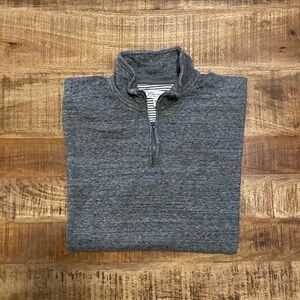 J. Crew Double Knit Half-Zip Pullover
